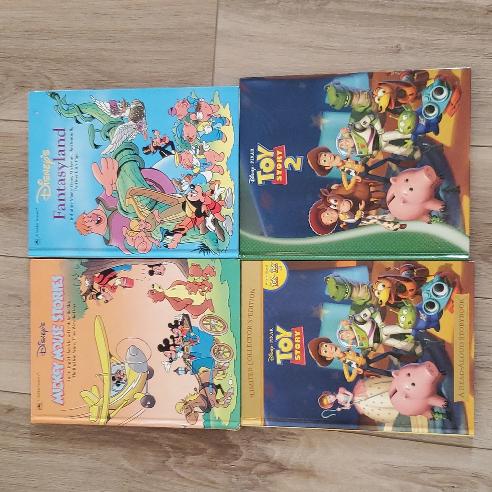 Lot of (4) Disney books